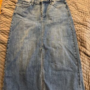 NYDJ Long Denim Skirt